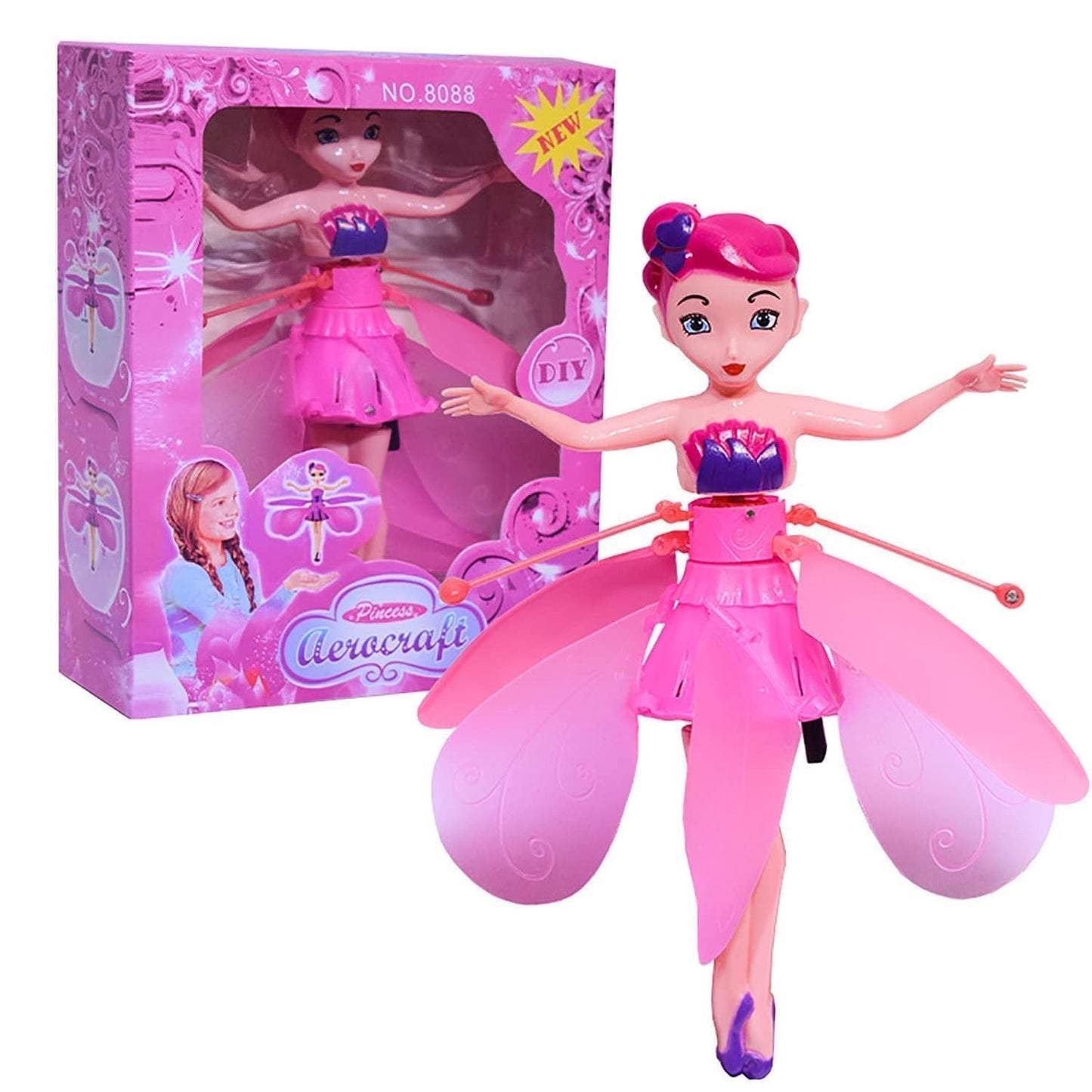 🧚‍♀️ AeroFairy| Flying Fairy Doll – Watch Her Soar Like Real Magic! ✨