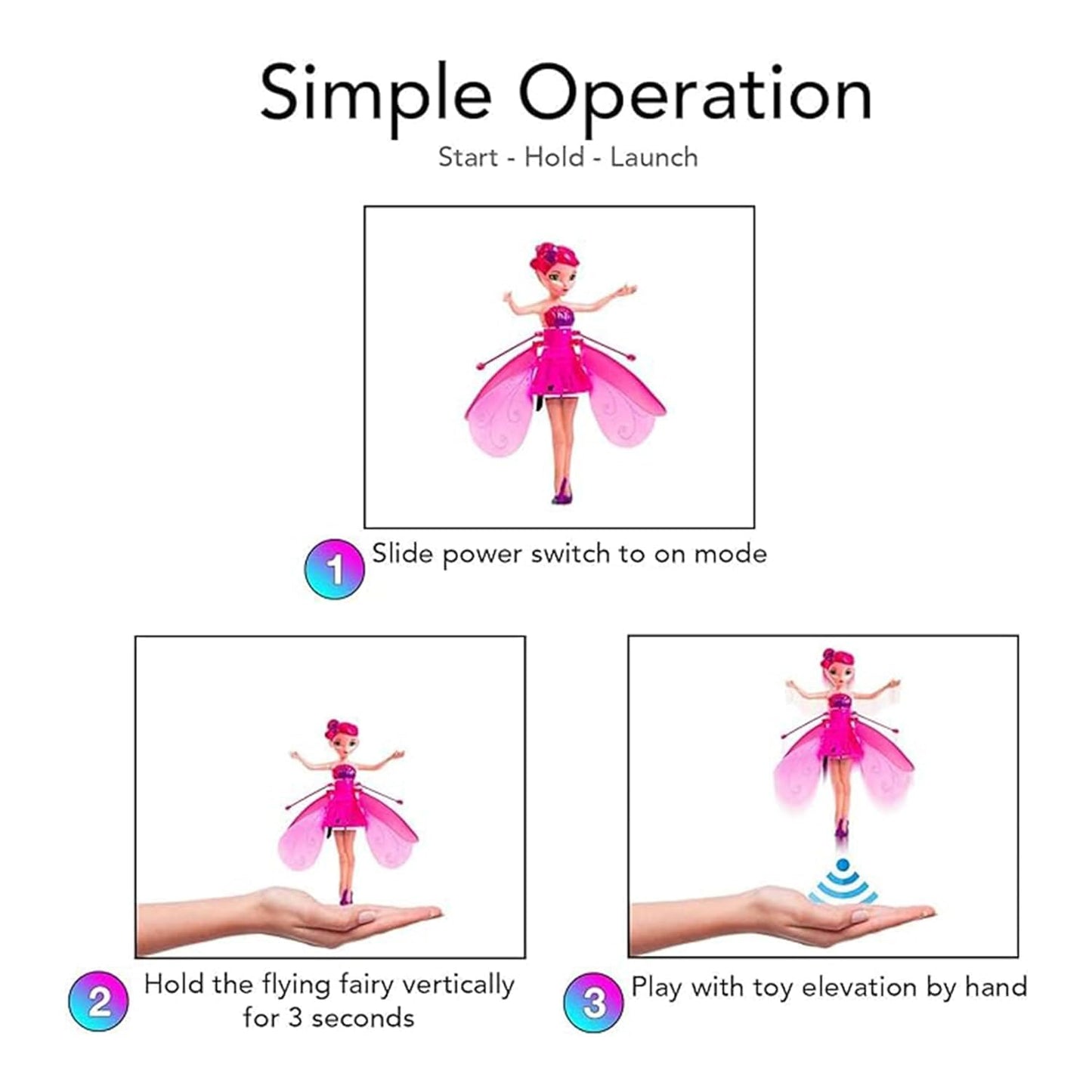 🧚‍♀️ AeroFairy| Flying Fairy Doll – Watch Her Soar Like Real Magic! ✨