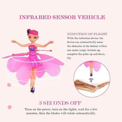 🧚‍♀️ AeroFairy| Flying Fairy Doll – Watch Her Soar Like Real Magic! ✨